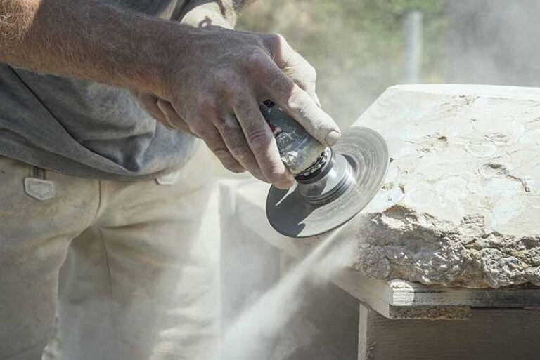 Béton scie