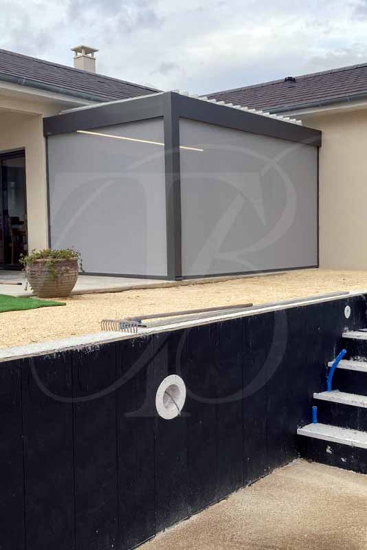 Pergola bioclimatique