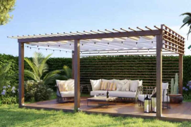 Pergola jardin