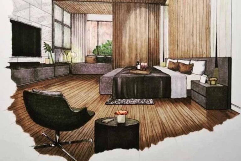 Plan 3d chambre