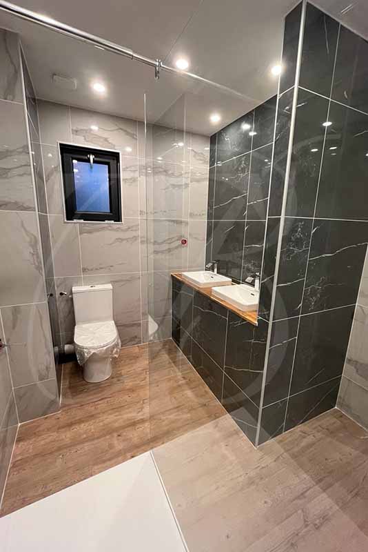 Rénovation d'une salle de bain avec sanitaire