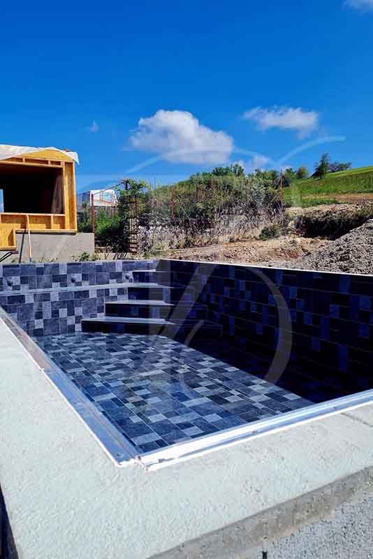Construction d'une piscine