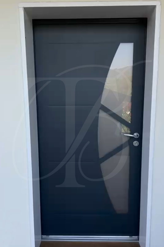 Porte d'entrée Alu